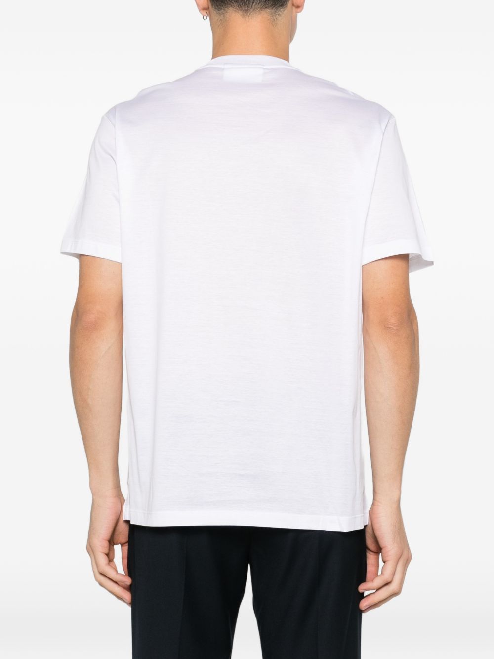 T-shirt a maniche corte in blu Tokyo luxury brand - uomo 