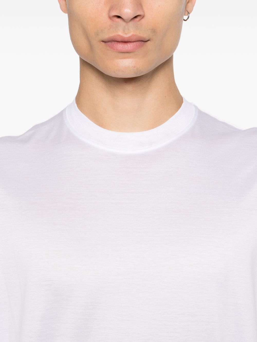 T-shirt a maniche corte in blu Tokyo luxury brand - uomo 