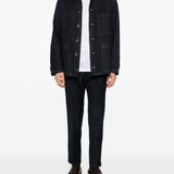 T-shirt a maniche corte in blu Tokyo luxury brand - uomo 