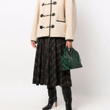Giacca in shearling in bianco Toteme - donna 