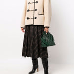 Giacca in shearling in bianco Toteme - donna 