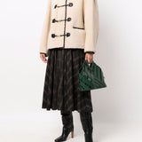 Giacca in shearling in bianco Toteme - donna 