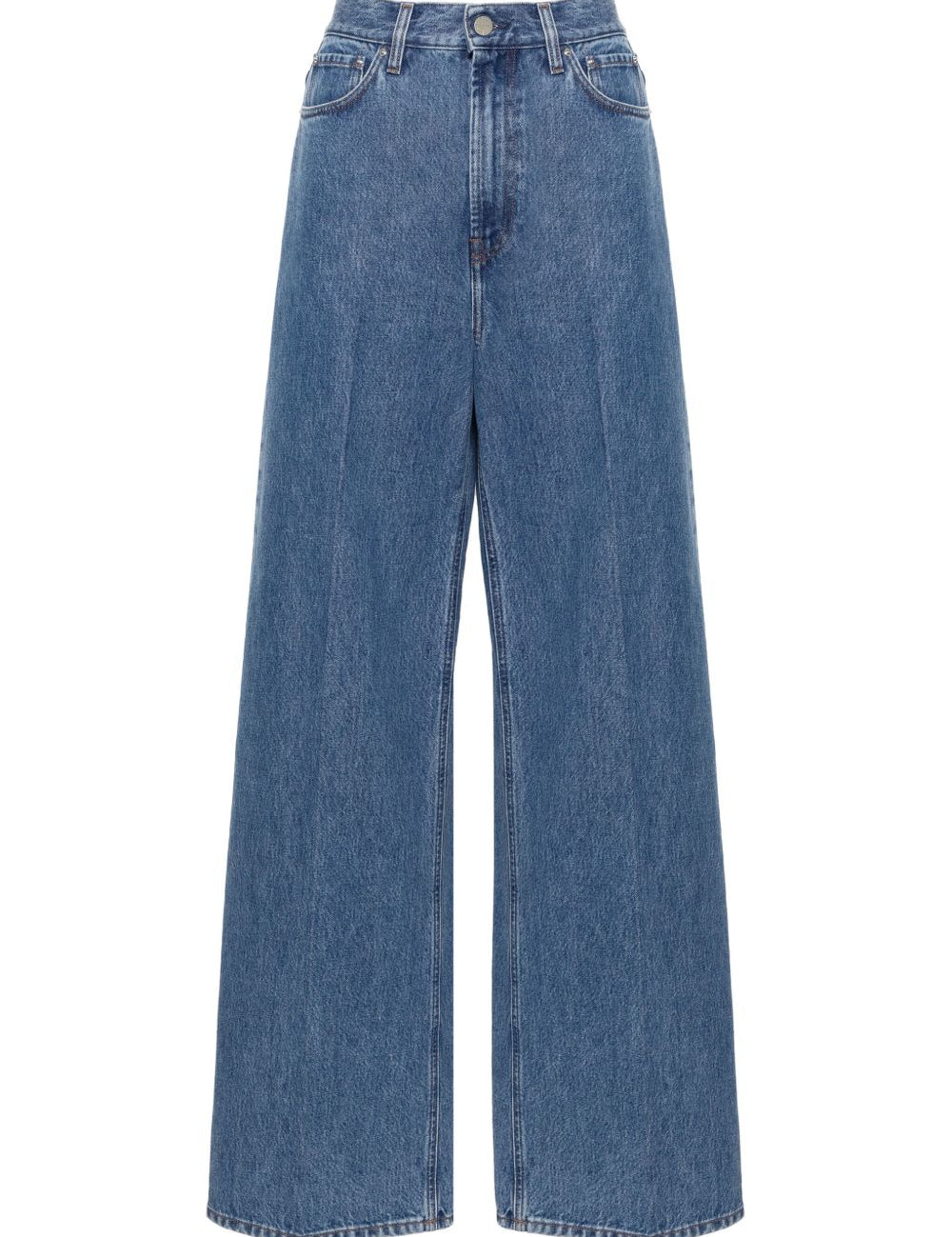 Jeans a gamba ampia in indaco Rick Owens - uomo 