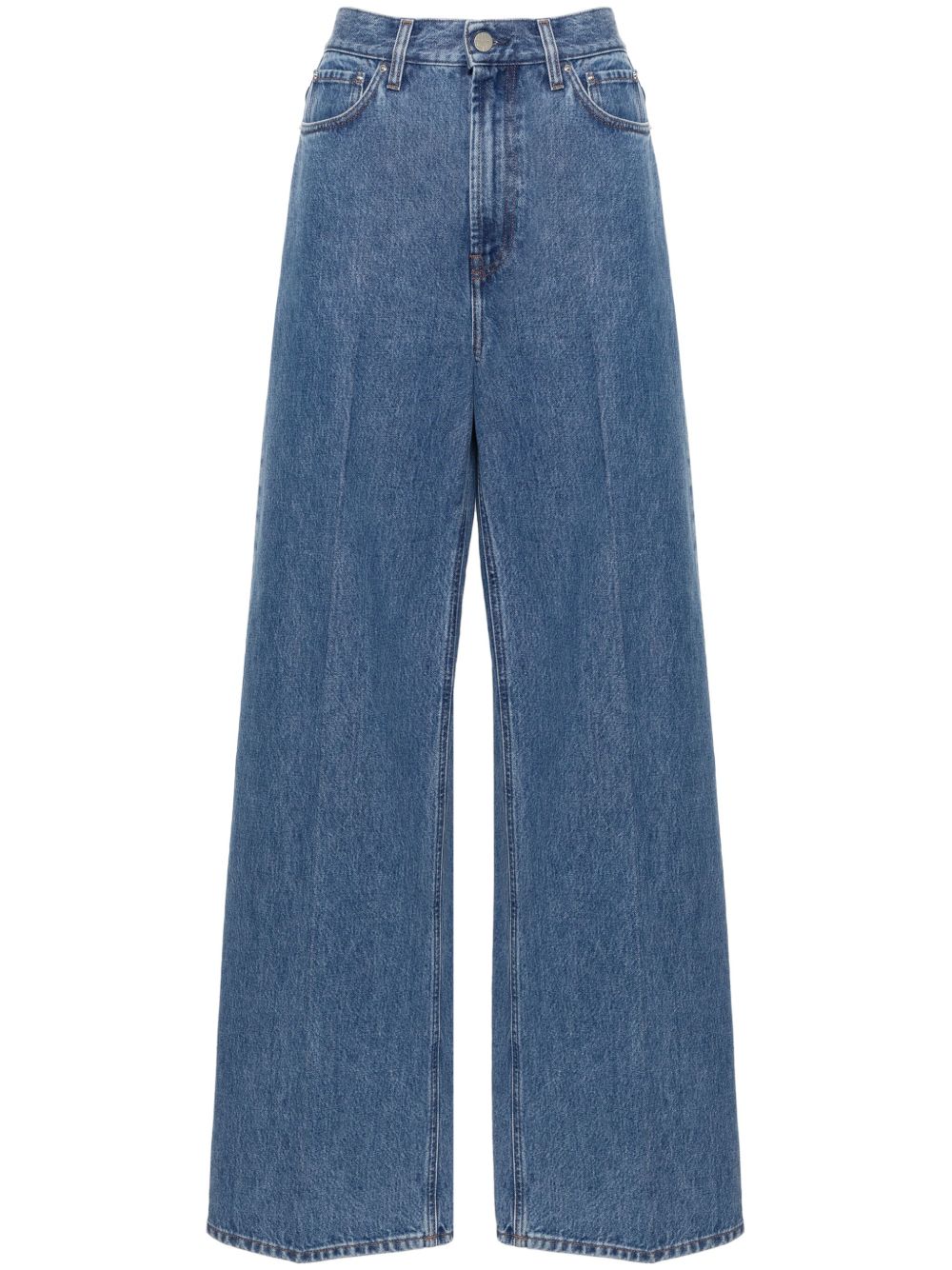 Jeans a gamba ampia in indaco Rick Owens - uomo 