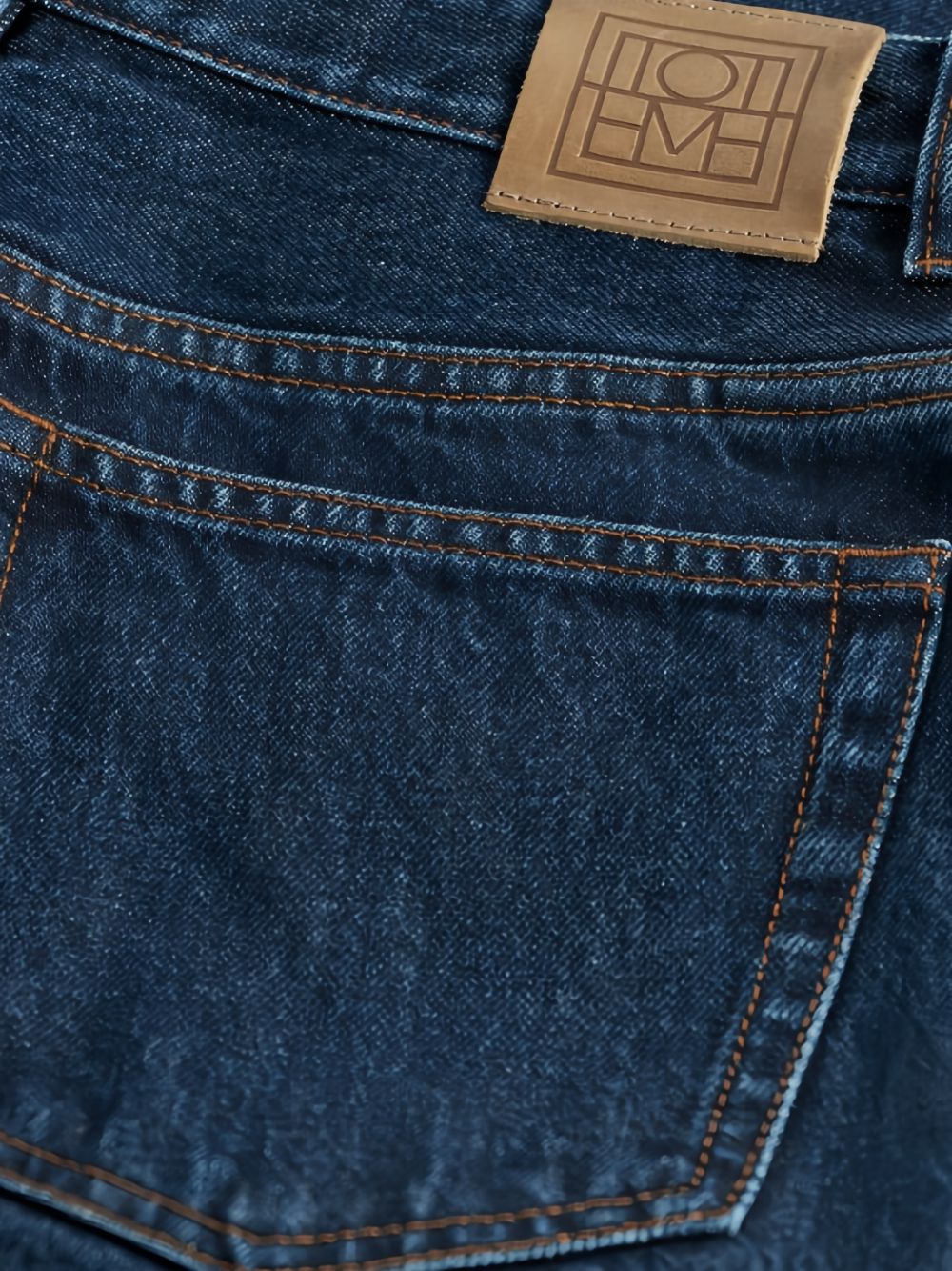 Jeans slim-fi a vita alta in blu Toteme - donna 