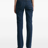 Jeans slim-fi a vita alta in blu Toteme - donna 
