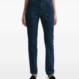 Jeans slim-fi a vita alta in blu Toteme - donna 