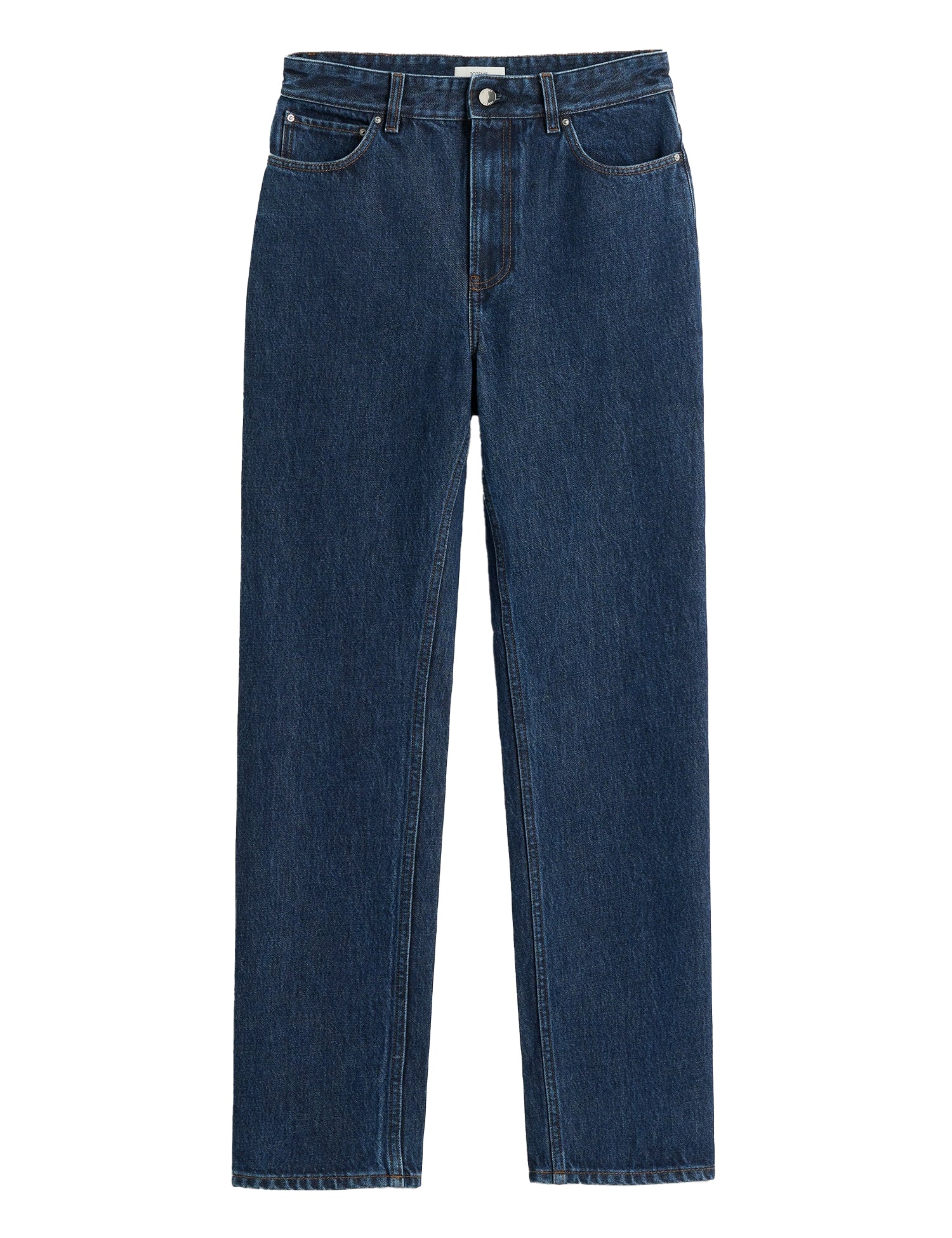 Jeans slim-fi a vita alta in blu Toteme - donna 