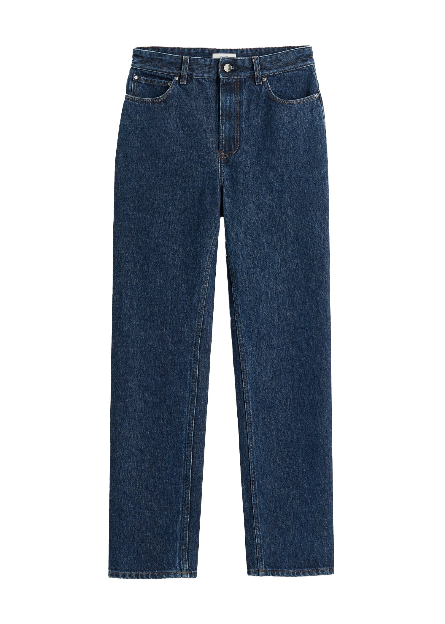 Jeans slim-fi a vita alta in blu Toteme - donna 
