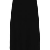 Gonna lunga in maglia in nero Toteme - donna 