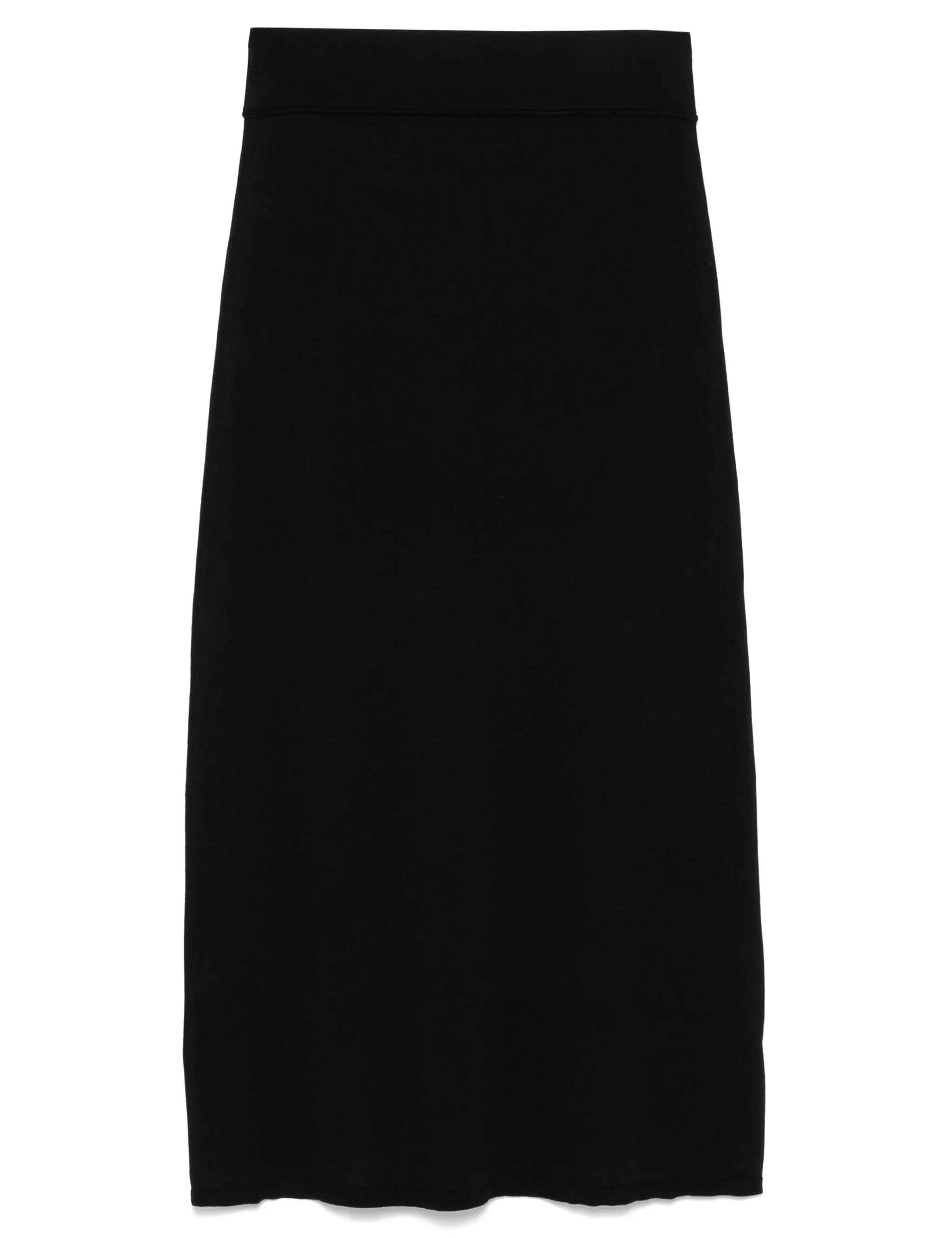 Gonna lunga in maglia in nero Toteme - donna 