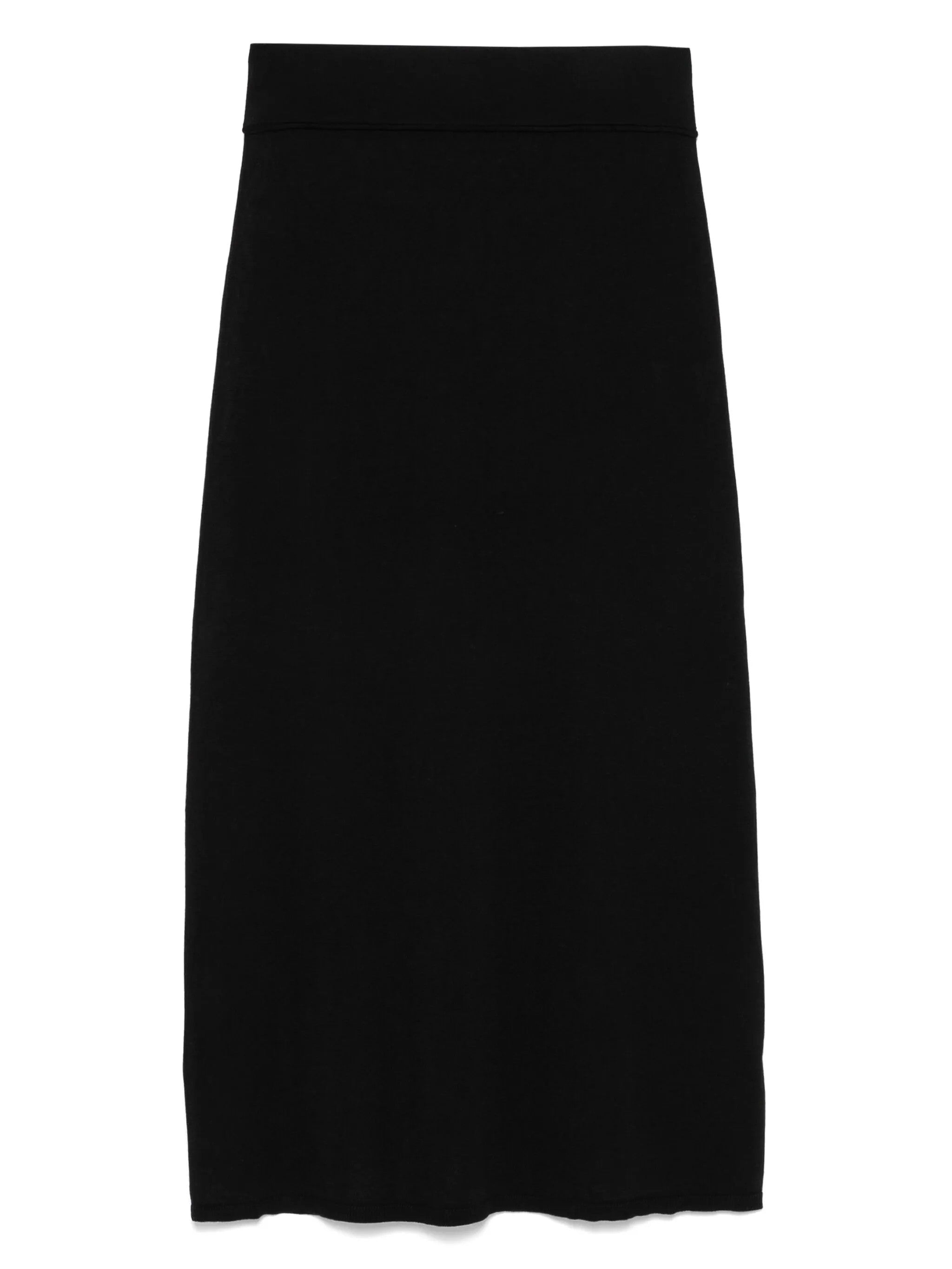 Gonna lunga in maglia in nero Toteme - donna 