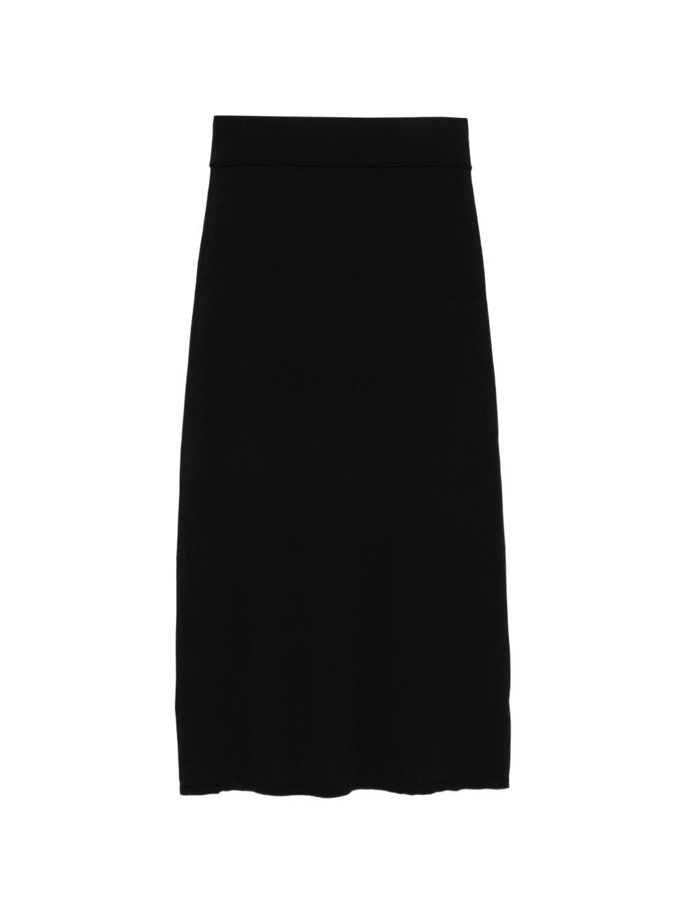 Gonna lunga in maglia in nero Toteme - donna 