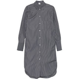 Chemisier con motivo a righe in bianco e nero Toteme - donna 