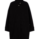 Trench oversizecon tasche in nero Toteme - donna 