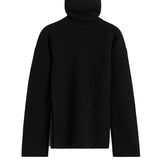 Maglione a maniche lunghe con spacchi in nero Toteme - donna 