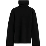 Maglione a maniche lunghe con spacchi in nero Toteme - donna 