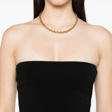 Top in maglia stile bandeau in nero Toteme - donna 