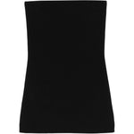 Top in maglia stile bandeau in nero Toteme - donna 