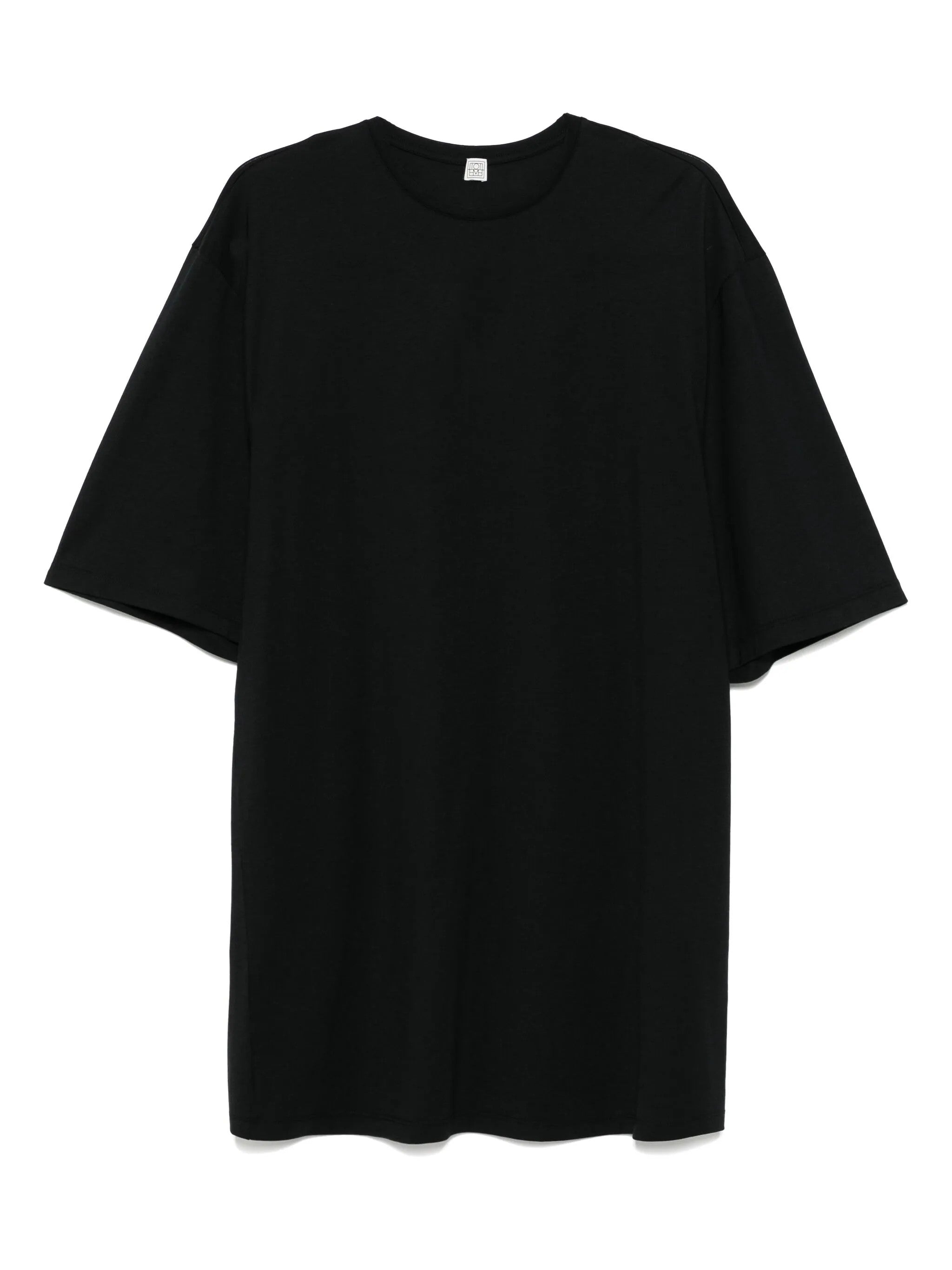 Abito stile T-shirt in nero Toteme - donna 