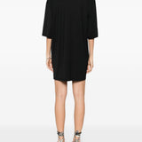 Abito stile T-shirt in nero Toteme - donna 