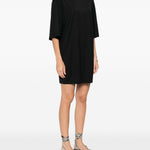 Abito stile T-shirt in nero Toteme - donna 