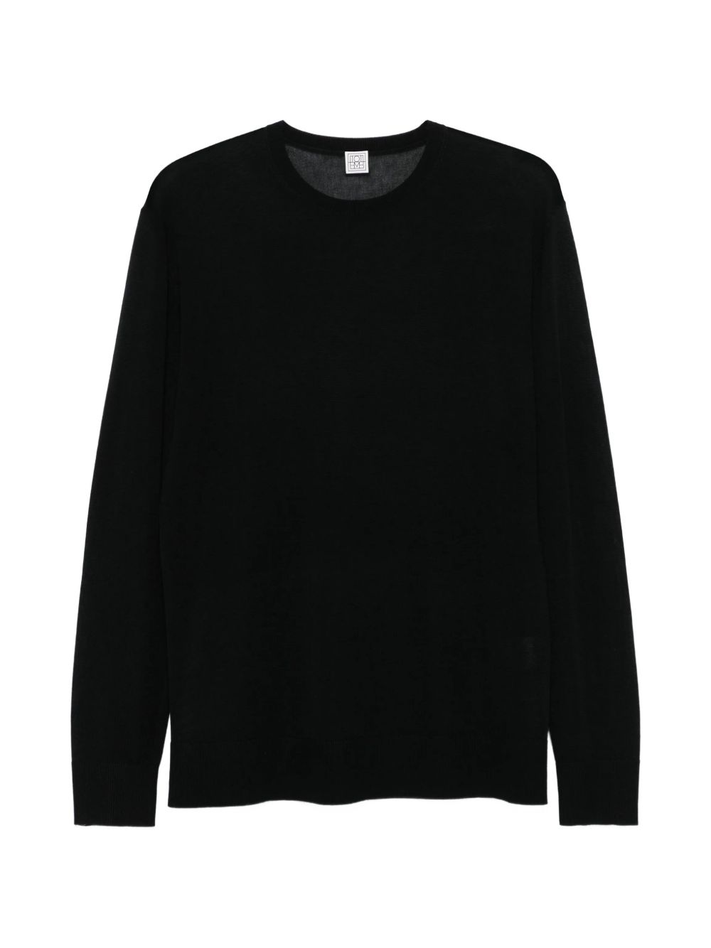 Maglione a girocollo in nero Toteme - donna 