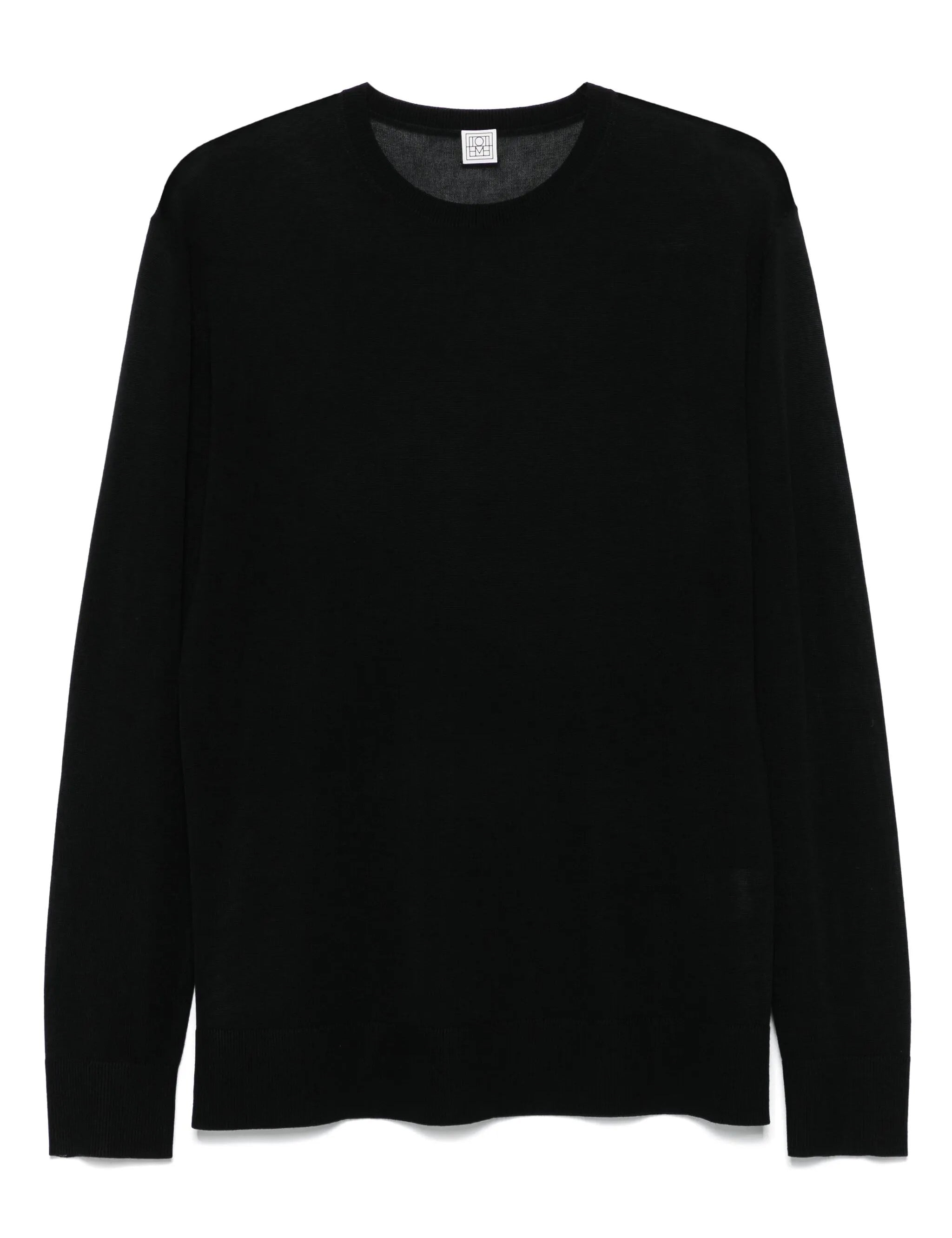 Maglione a girocollo in nero Toteme - donna 