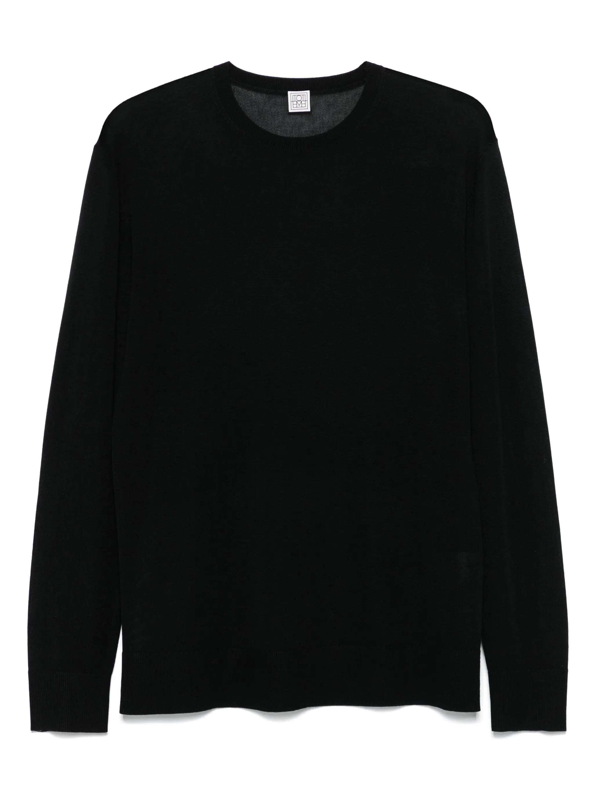 Maglione a girocollo in nero Toteme - donna 
