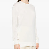 Maglione a girocollo in bianco Toteme - donna 
