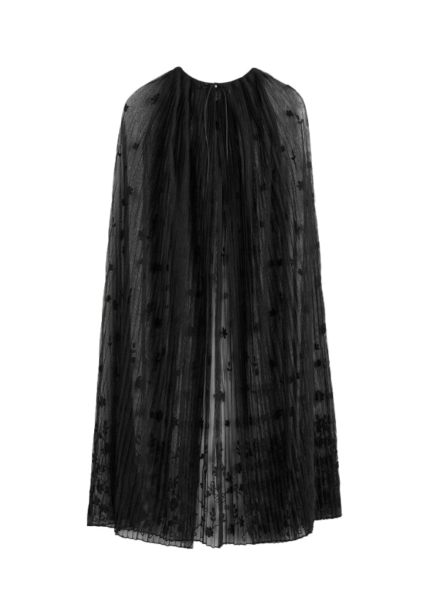 Mantella con ricami floreali Toteme - donna 
