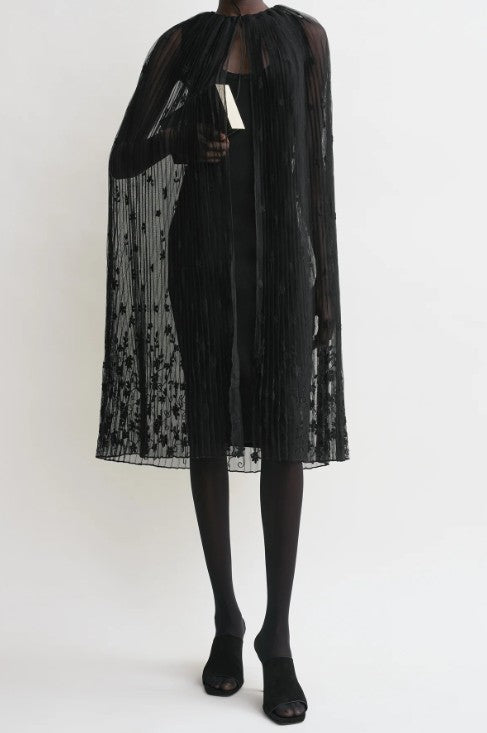 Mantella con ricami floreali Toteme - donna 
