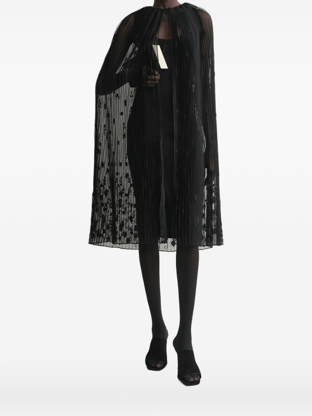 Mantella con ricami floreali Toteme - donna 