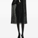 Mantella con ricami floreali Toteme - donna 