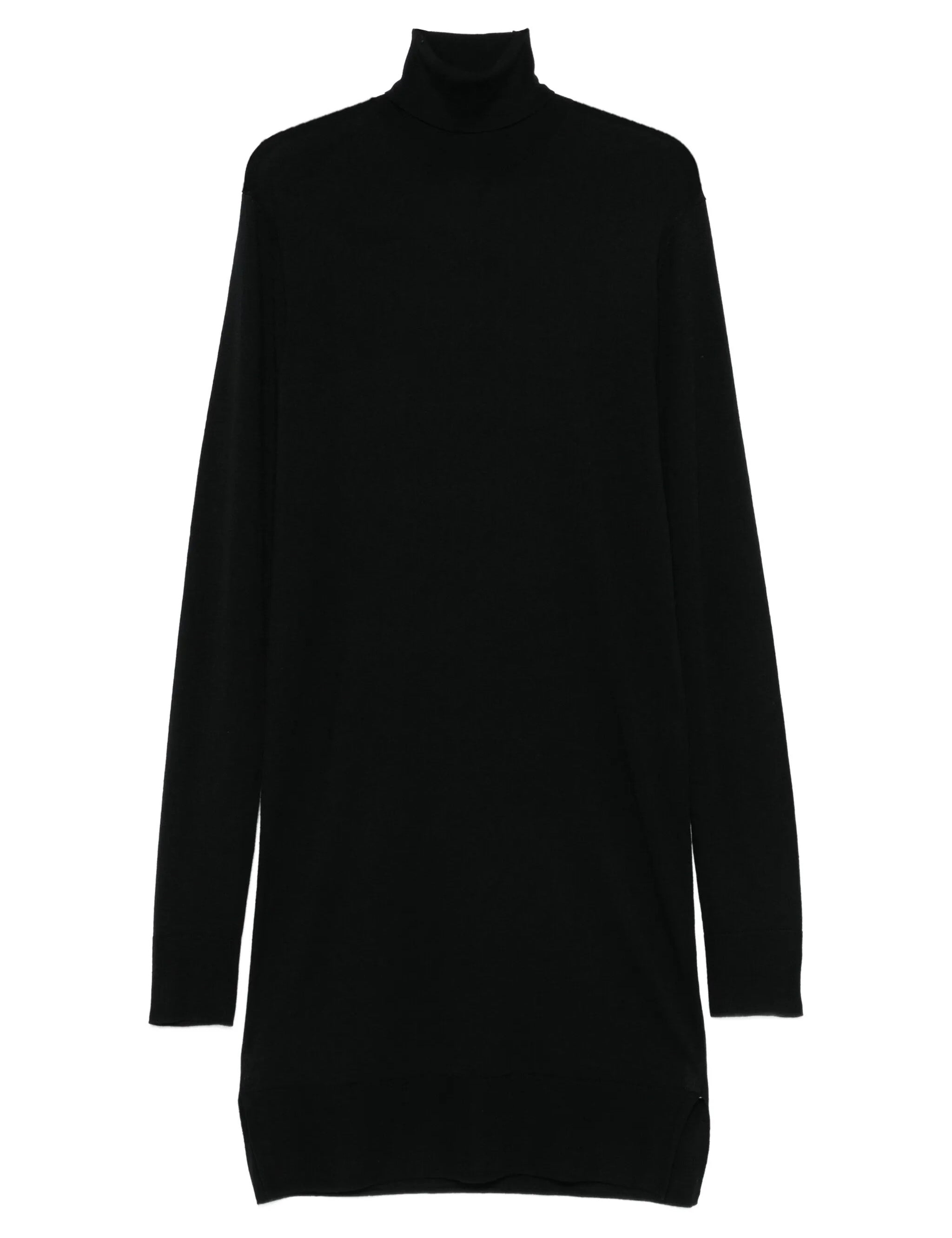 Abito midi a collo alto in nero Toteme - donna 
