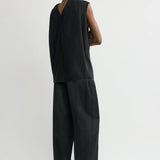 Top in maglia in nero Toteme - donna 