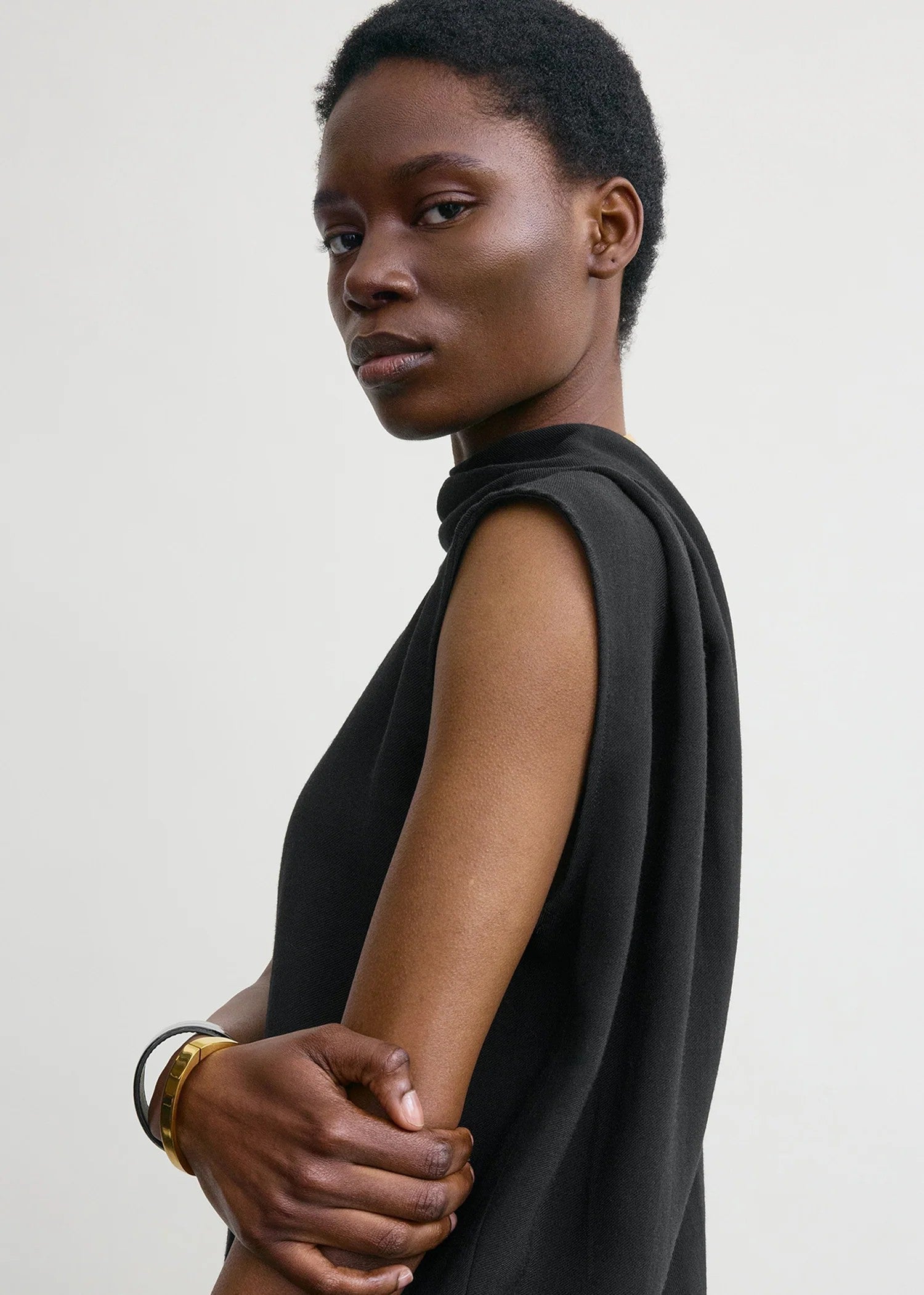 Top in maglia in nero Toteme - donna 