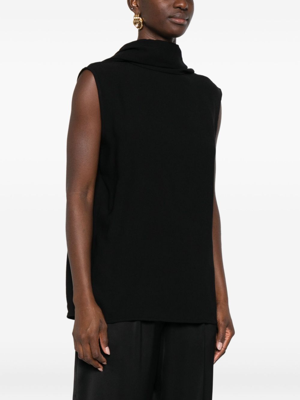 Top in maglia in nero Toteme - donna 