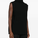 Top in maglia in nero Toteme - donna 
