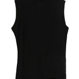 Top in maglia in nero Toteme - donna 