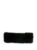 Toteme black sherling headband - women