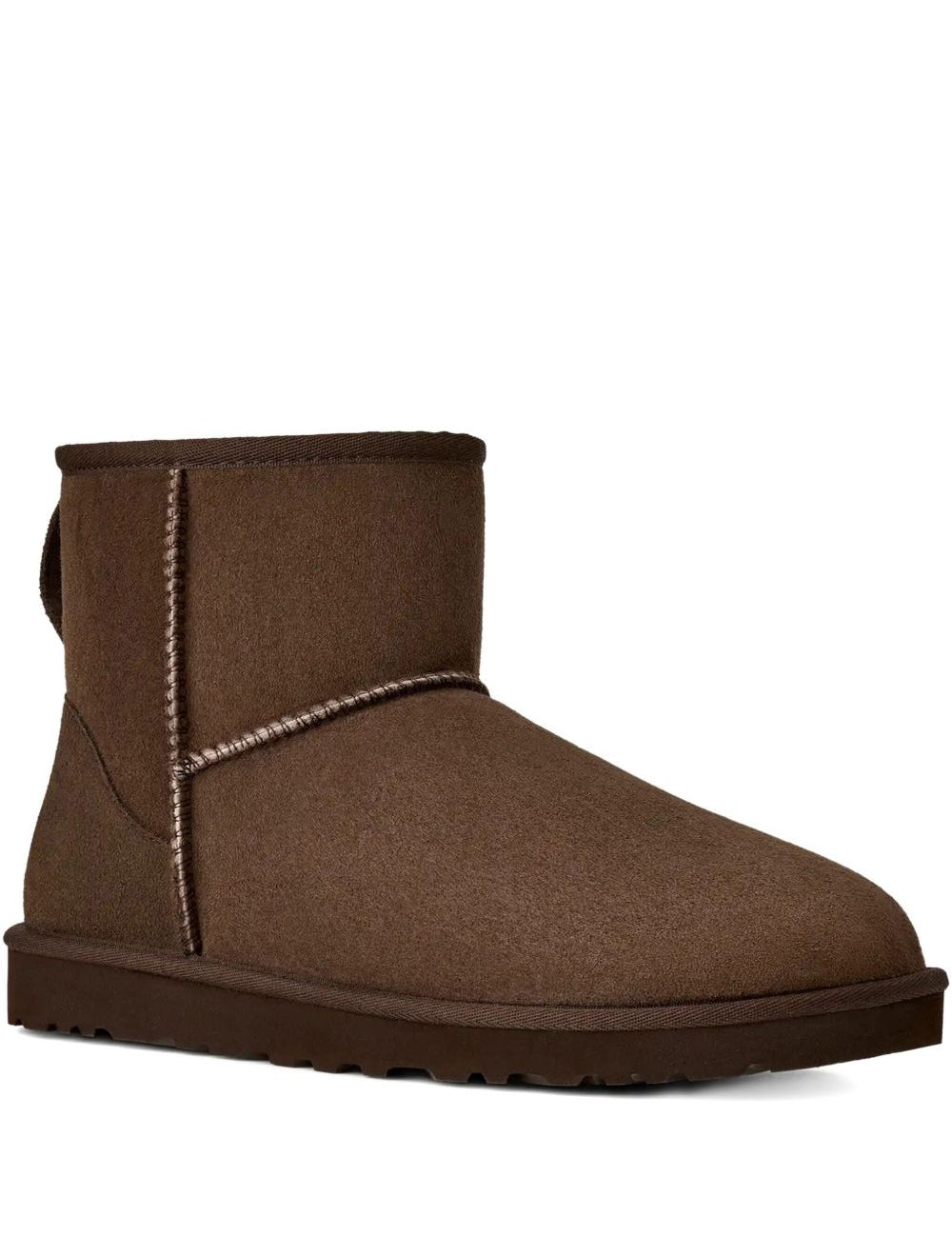 Stivali in pelle scamosciata in marrone Ugg - uomo 