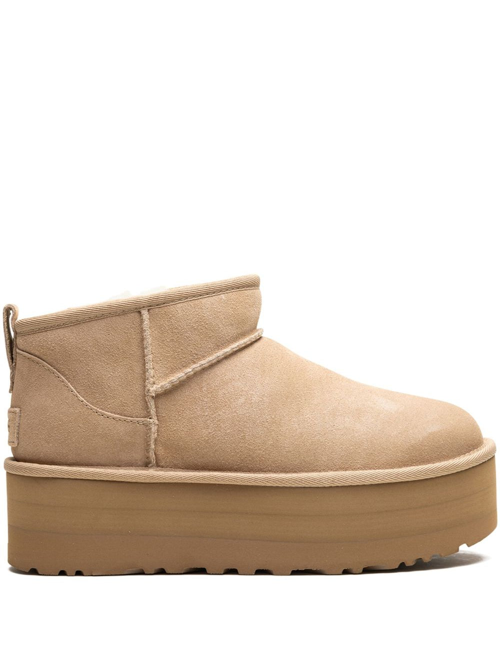 Stivaletti classic ultra plartform in beige Ugg - donna 