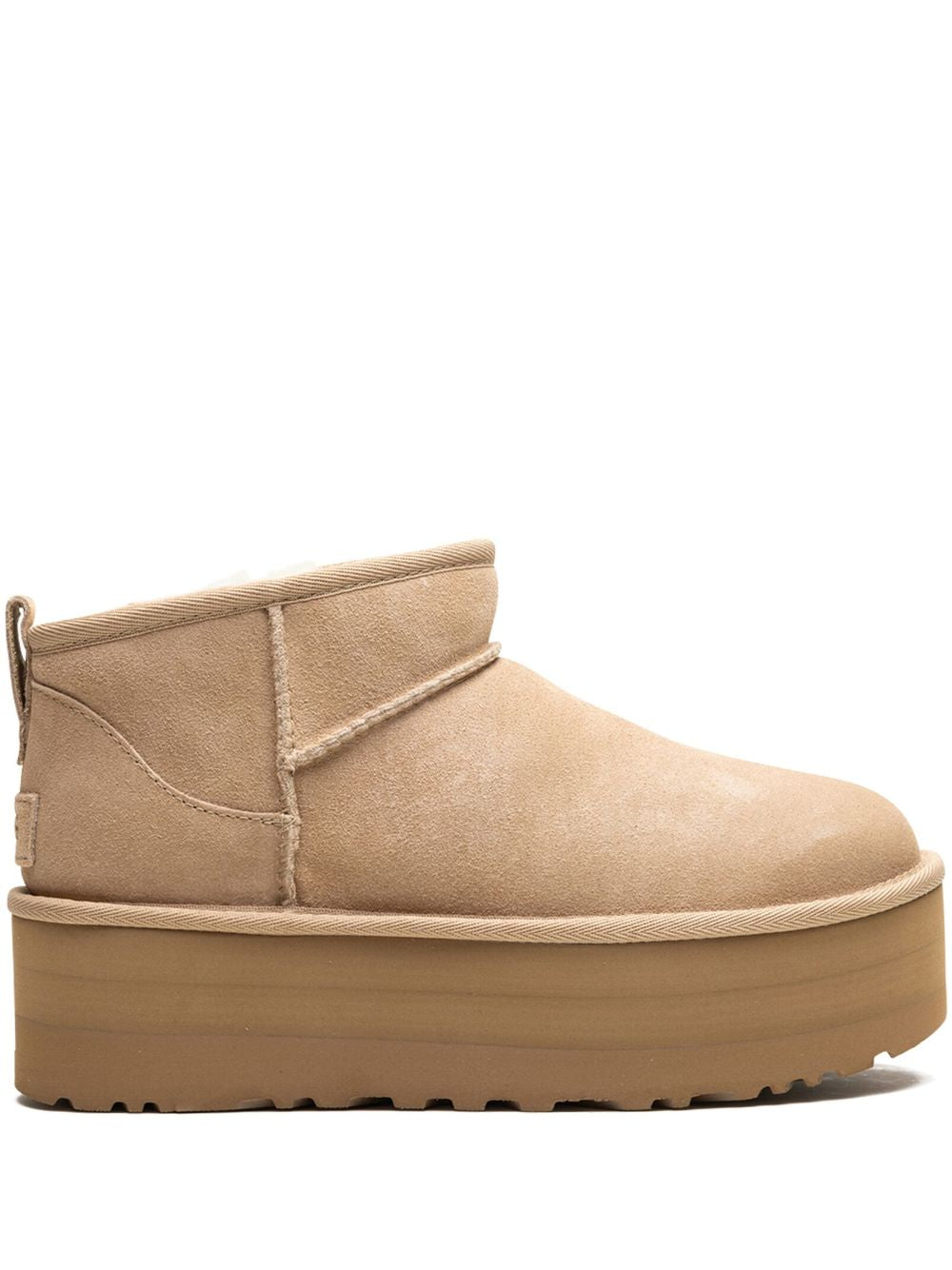 Stivaletti classic ultra plartform in beige Ugg - donna 