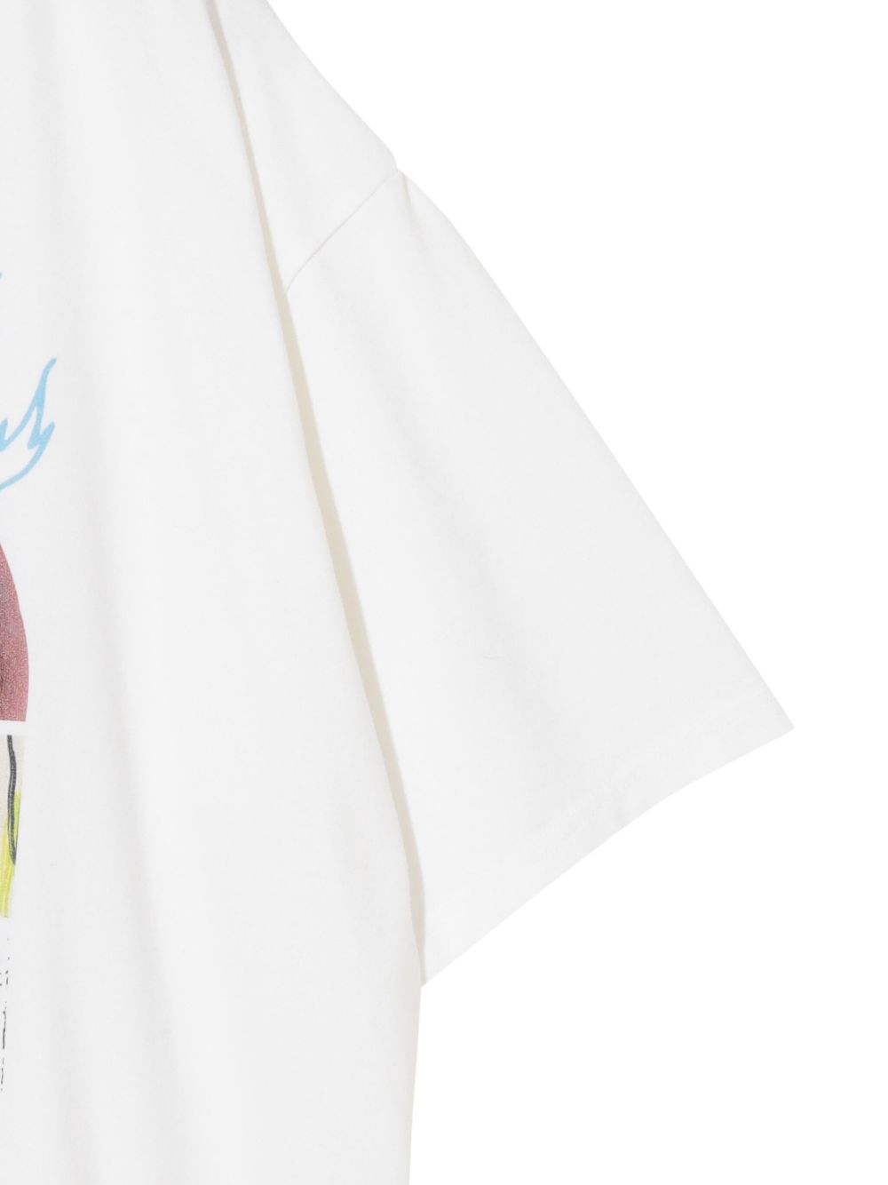 T-shirt con stampa mela in bianco Undercover - uomo 