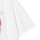 T-shirt con stampa mela in bianco Undercover - uomo 