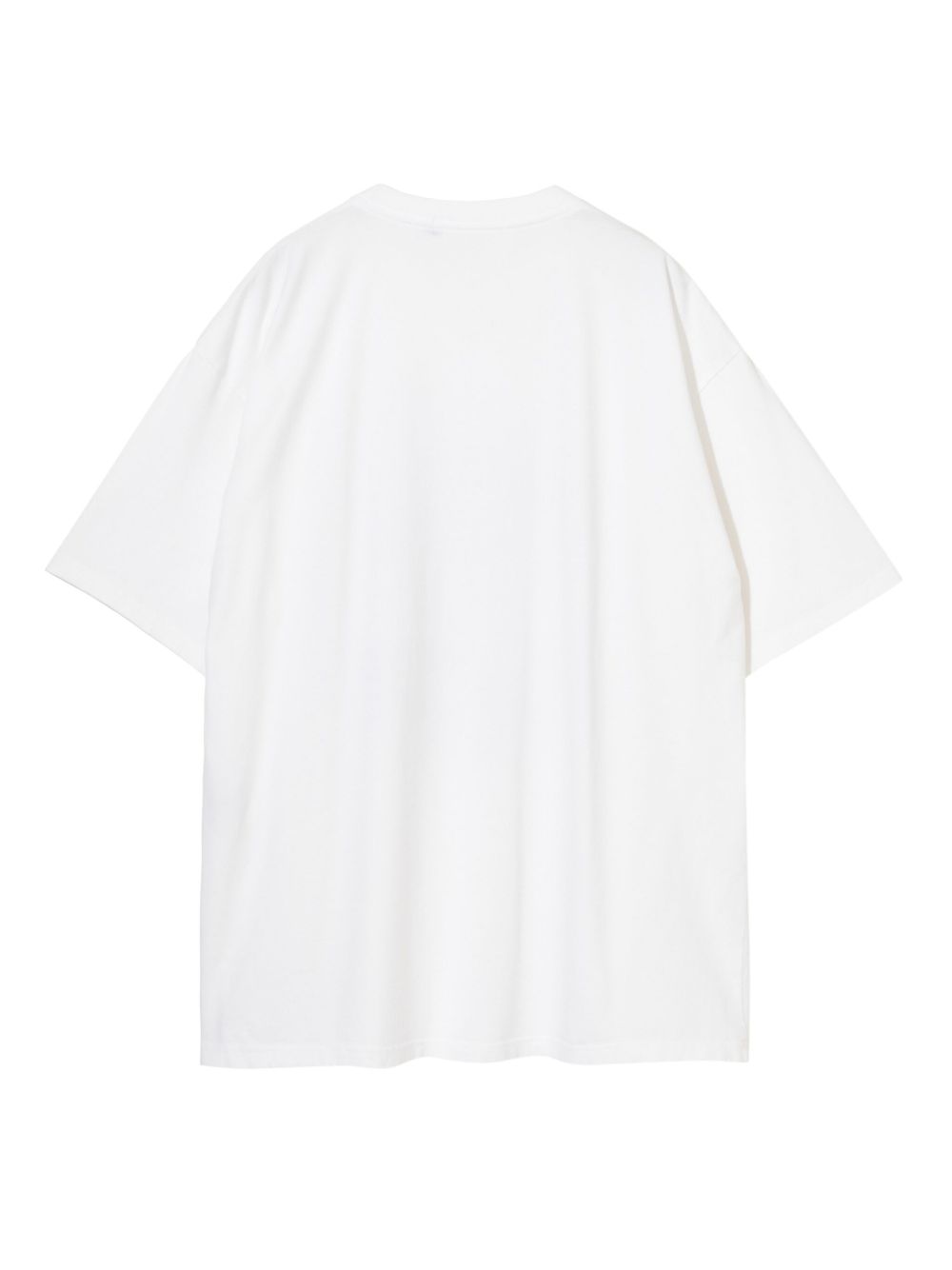 T-shirt con stampa mela in bianco Undercover - uomo 