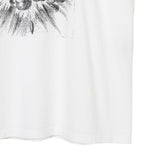 T-shirt con stampa mela in bianco Undercover - uomo 