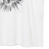 T-shirt con stampa mela in bianco Undercover - uomo 