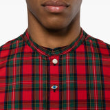Camicia a quadri in rosso Undercover - uomo 